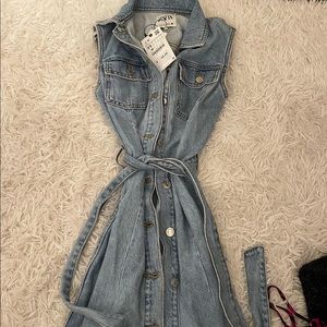Zara denim dress